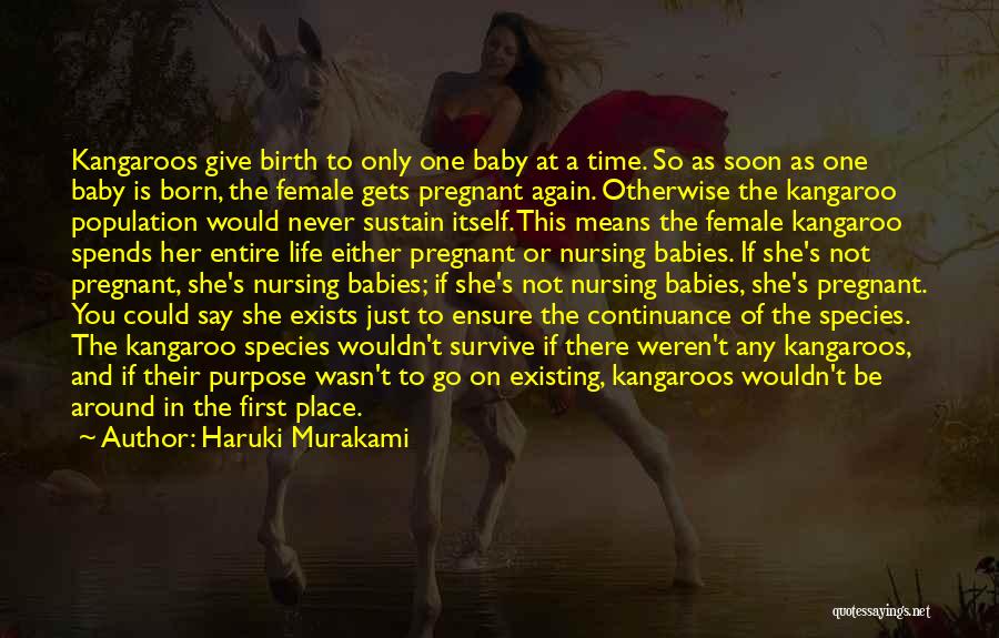 Is She Pregnant Quotes By Haruki Murakami