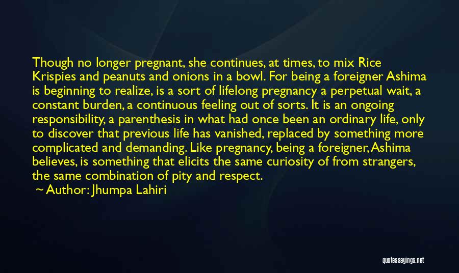 Is She Pregnant Quotes By Jhumpa Lahiri