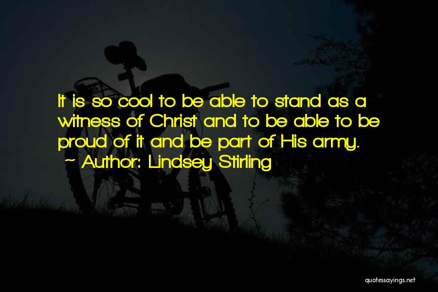 Is So Cool Quotes By Lindsey Stirling