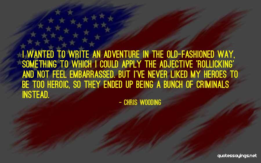 Is Usually An Adjective Quotes By Chris Wooding Is Usually An Adjective Quotes By Chris Wooding