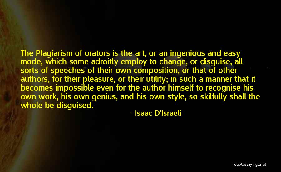 Isaac D'Israeli Quotes 1754563 Isaac D'Israeli Quotes 1754563