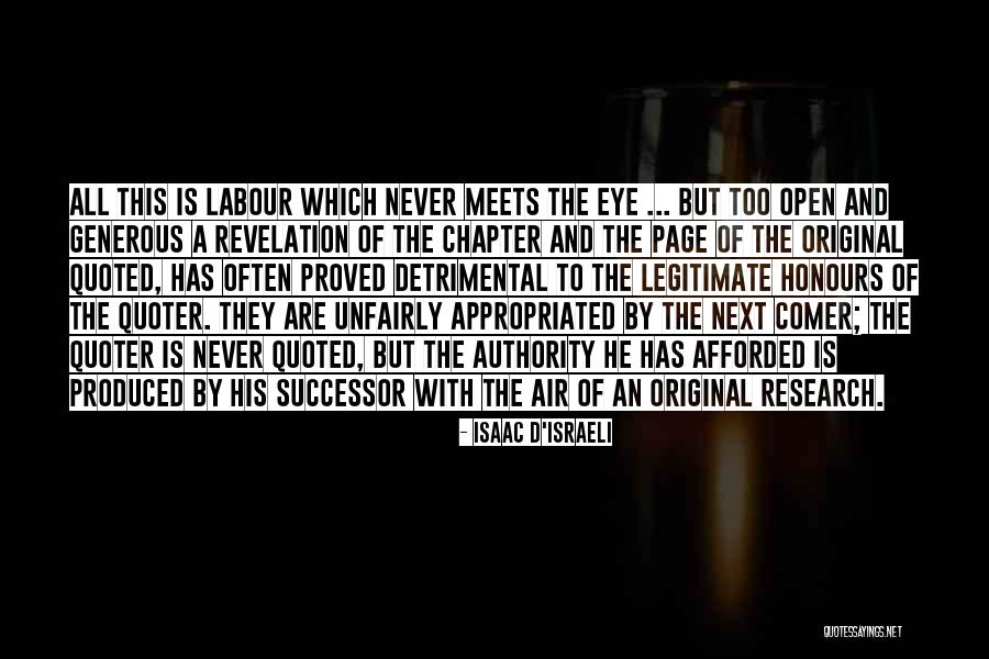 Isaac D'Israeli Quotes 2214772 Isaac D'Israeli Quotes 2214772