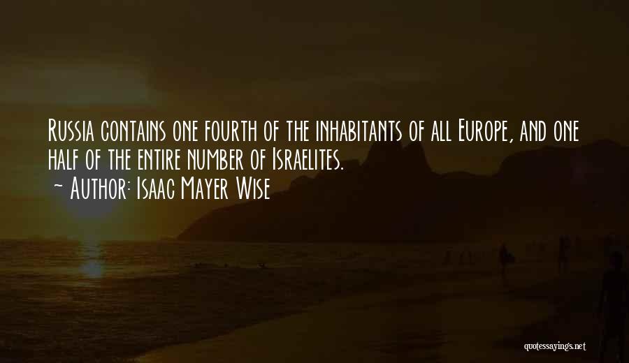 Isaac Mayer Wise Quotes 973018