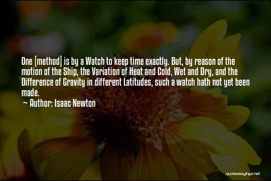 Isaac Newton Motion Quotes By Isaac Newton