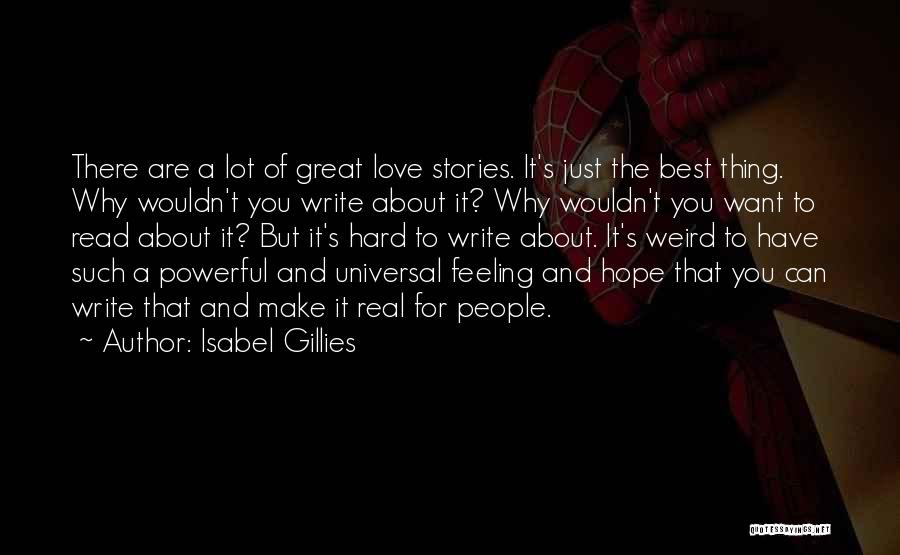 Isabel Gillies Quotes 1826148