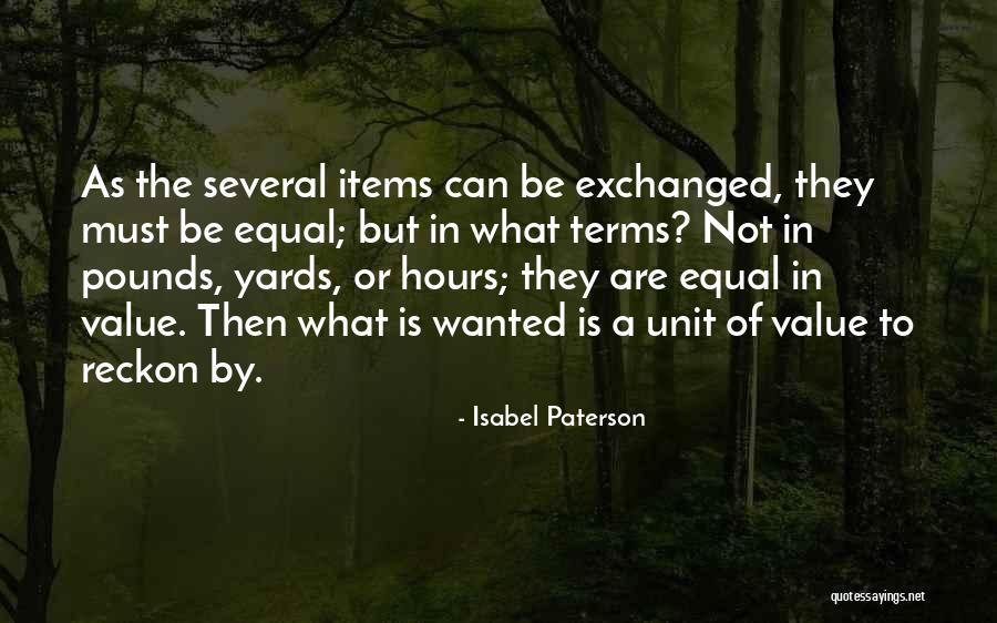 Isabel Paterson Quotes 2097331