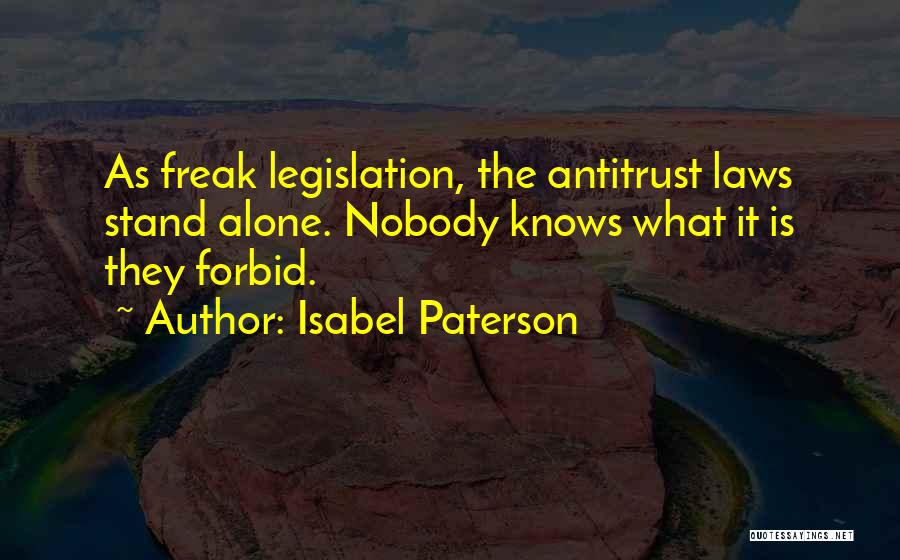 Isabel Paterson Quotes 504492