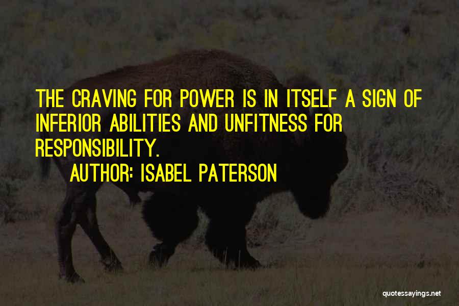 Isabel Paterson Quotes 925022