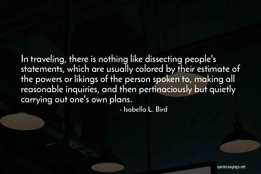 Isabella L. Bird Quotes 898751 Isabella L. Bird Quotes 898751