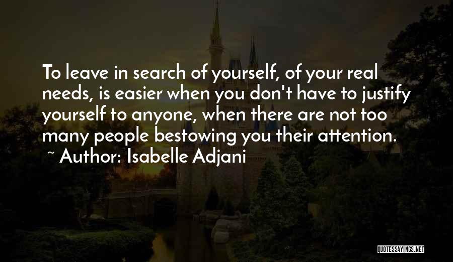 Isabelle Adjani Quotes 1635674