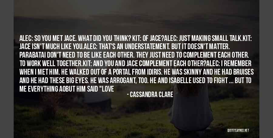 Isabelle And Jace Quotes By Cassandra Clare