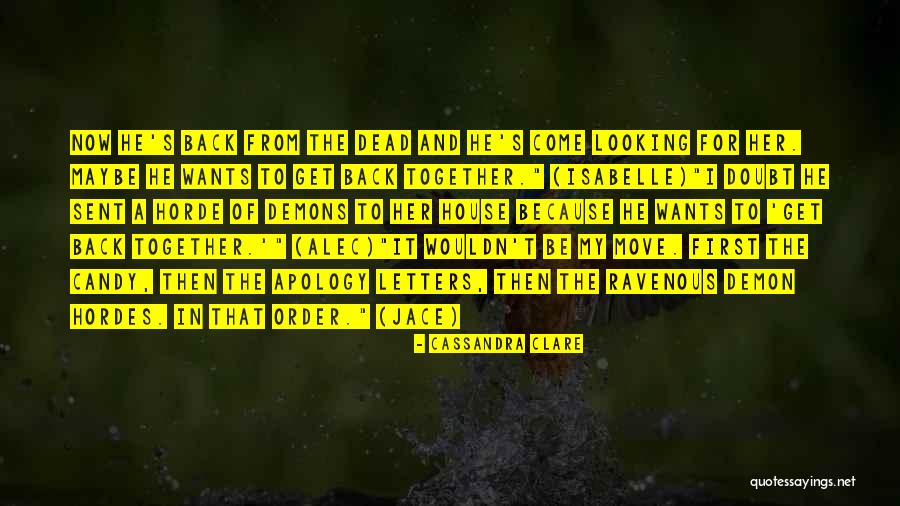 Isabelle And Jace Quotes By Cassandra Clare