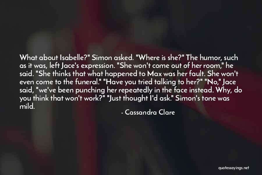 Isabelle And Jace Quotes By Cassandra Clare