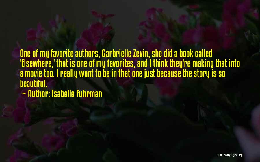 Isabelle Fuhrman Quotes 1376946