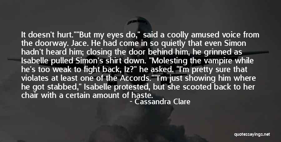 Isabelle Lightwood Simon Lewis Quotes By Cassandra Clare