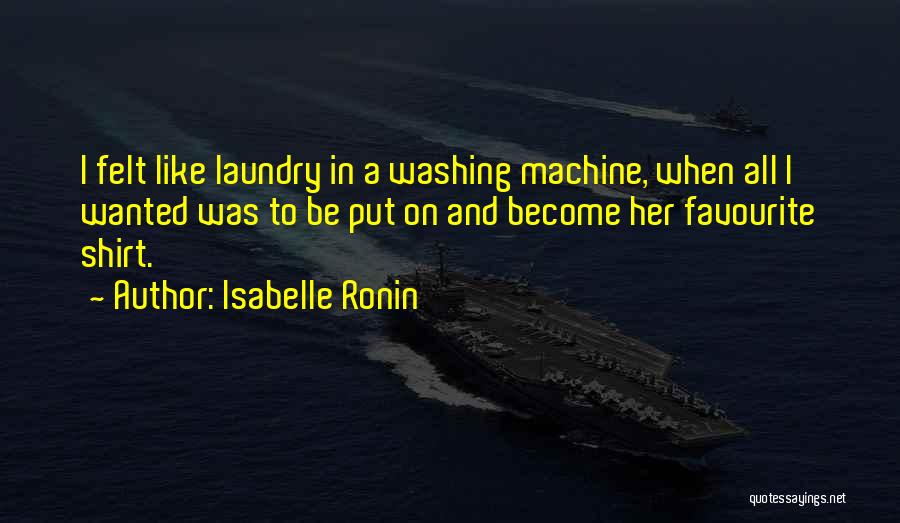 Isabelle Ronin Quotes 355954