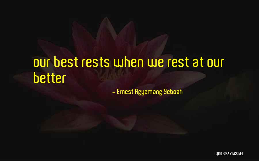 Isaboo Rachael Quotes By Ernest Agyemang Yeboah