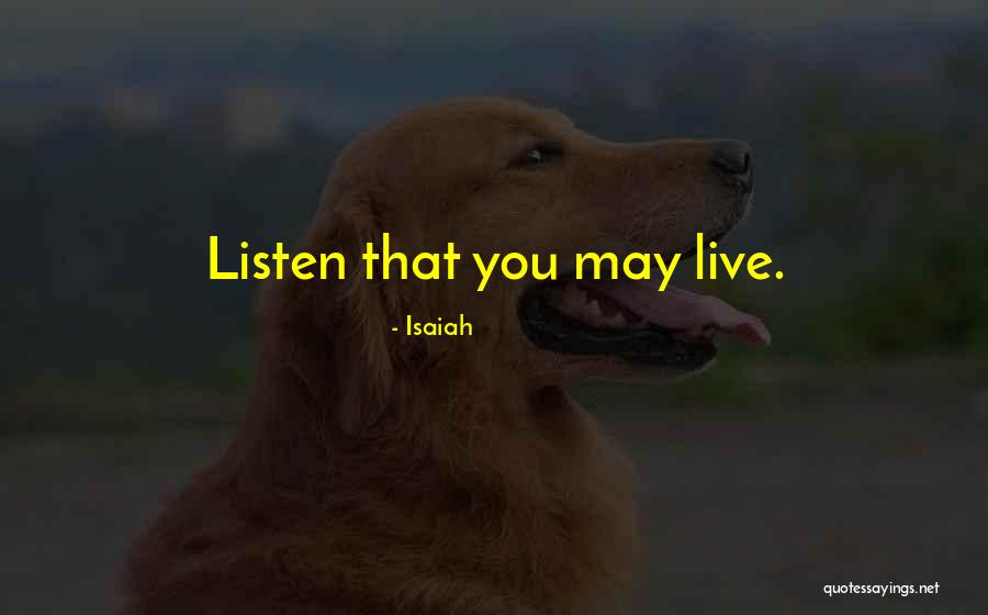 Isaiah Quotes 1291184
