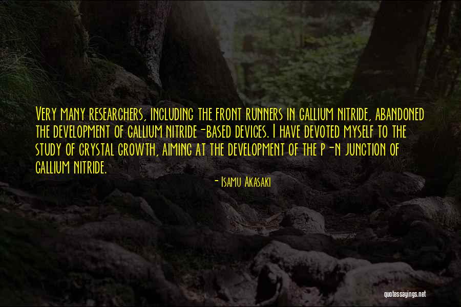 Isamu Akasaki Quotes 181455 Isamu Akasaki Quotes 181455