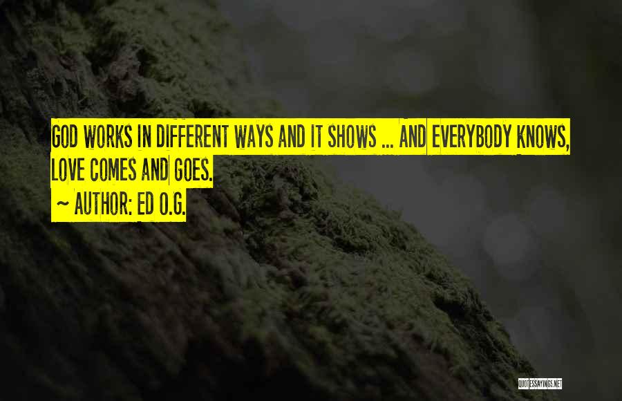 Isang Araw Quotes By Ed O.G.