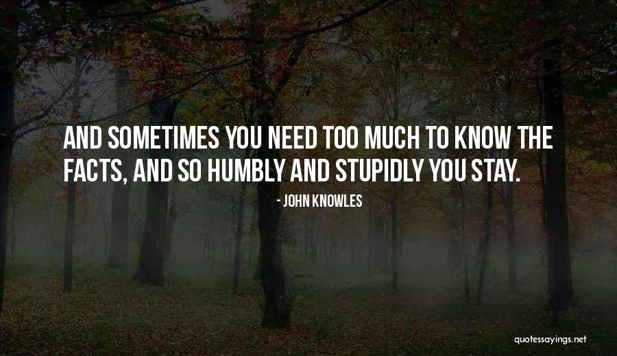Isby Mean Quotes By John Knowles Isby Mean Quotes By John Knowles