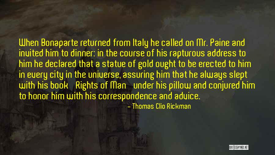 Isdomia Quotes By Thomas Clio Rickman Isdomia Quotes By Thomas Clio Rickman