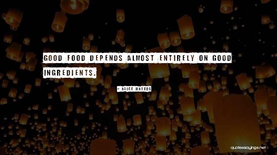 Isenberger Septic Stanley Quotes By Alice Waters Isenberger Septic Stanley Quotes By Alice Waters
