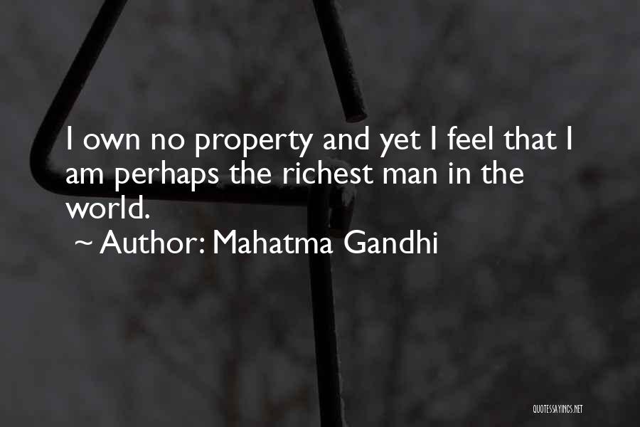 Isgood Realty Quotes By Mahatma Gandhi