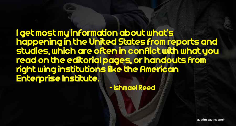 Ishmael Reed Quotes 1906404 Ishmael Reed Quotes 1906404