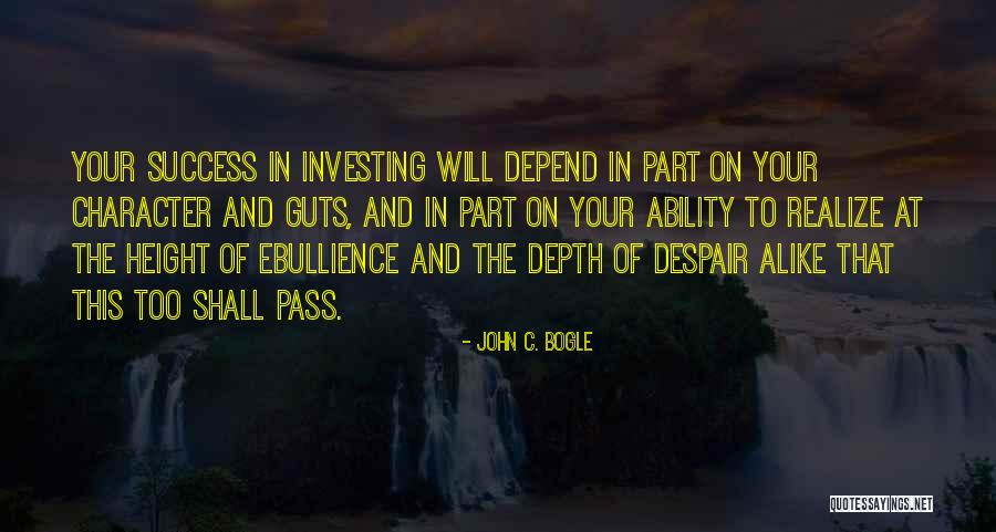 Ishq Na Karna Quotes By John C. Bogle Ishq Na Karna Quotes By John C. Bogle