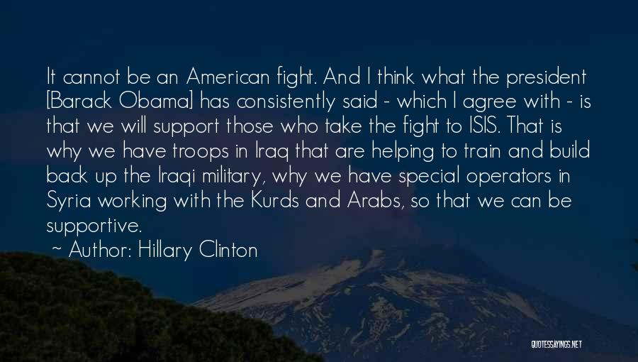 Isis Iraq Quotes By Hillary Clinton