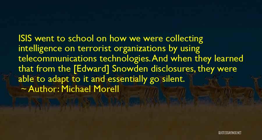 Isis Terrorist Quotes By Michael Morell