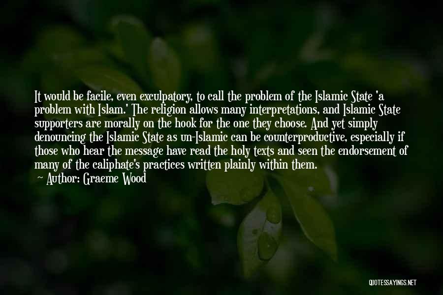 Islam And Terrorism Quotes By Graeme Wood