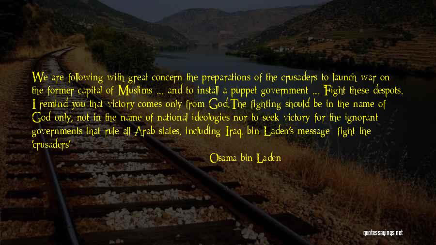 Islam And Terrorism Quotes By Osama Bin Laden