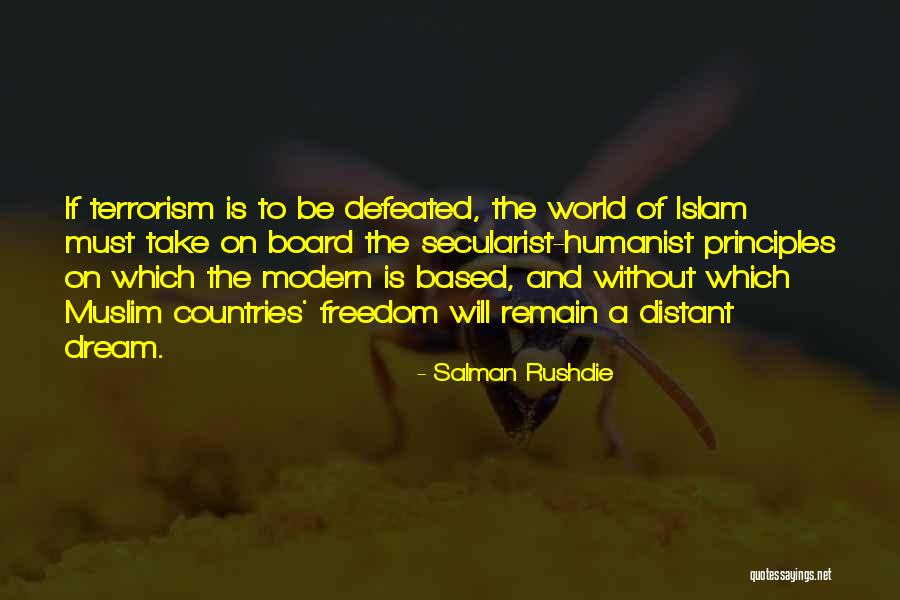 Islam And Terrorism Quotes By Salman Rushdie