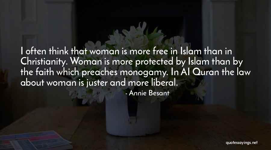 Islam From Quran Quotes By Annie Besant Islam From Quran Quotes By Annie Besant