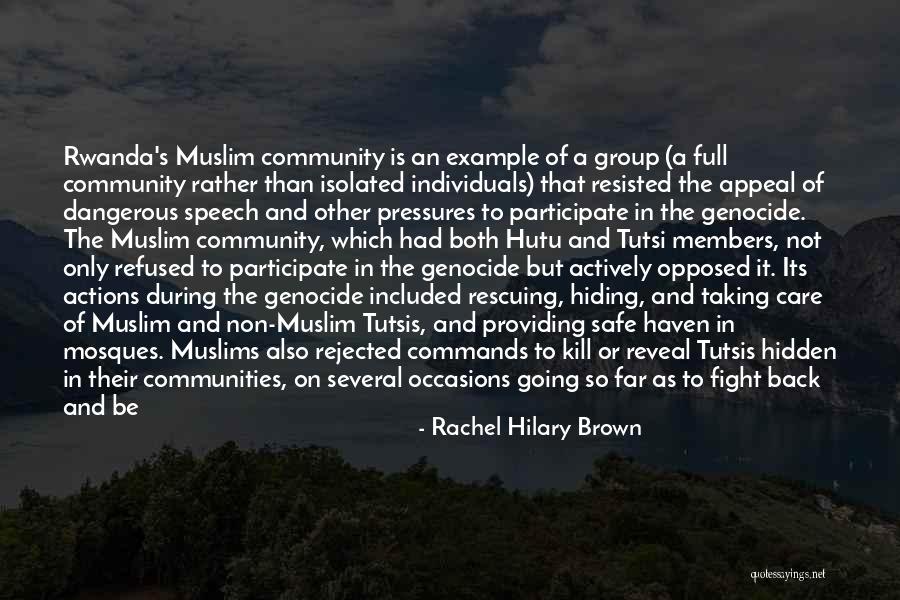 Islam Or Muslim Quotes By Rachel Hilary Brown Islam Or Muslim Quotes By Rachel Hilary Brown