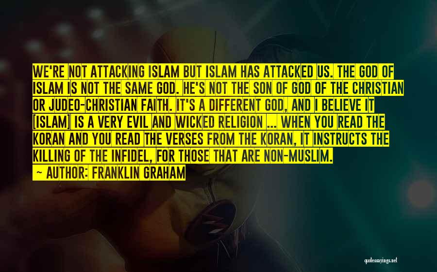 Islam Religion Quotes By Franklin Graham