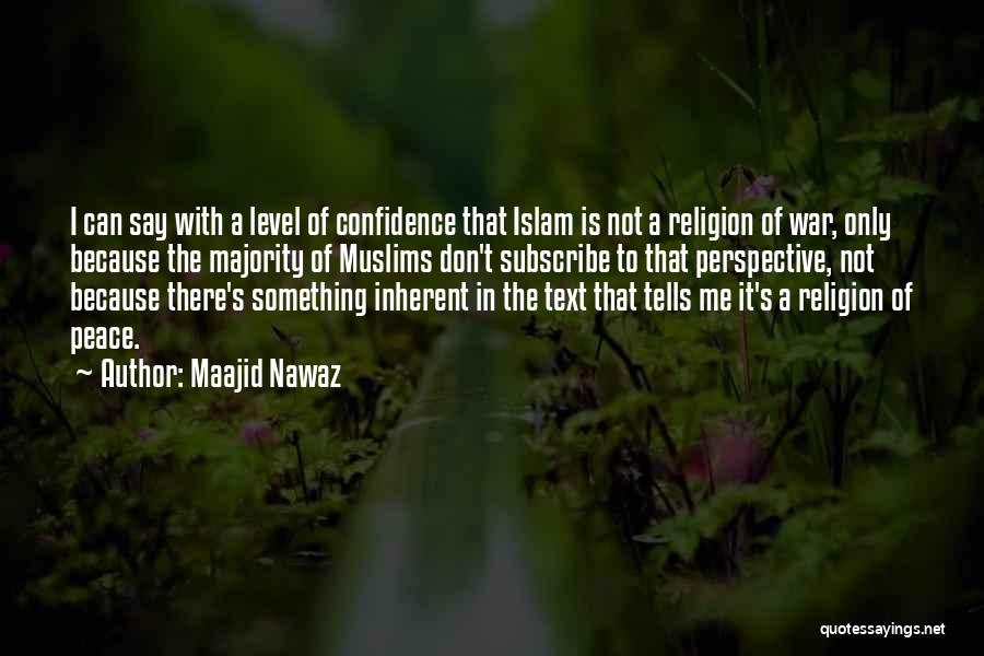 Islam Religion Quotes By Maajid Nawaz