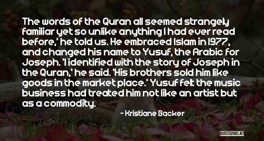 Islam Story Quotes By Kristiane Backer Islam Story Quotes By Kristiane Backer