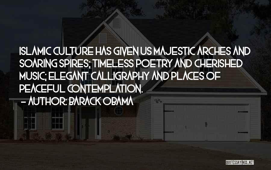 Islamic Calligraphy Quotes By Barack Obama