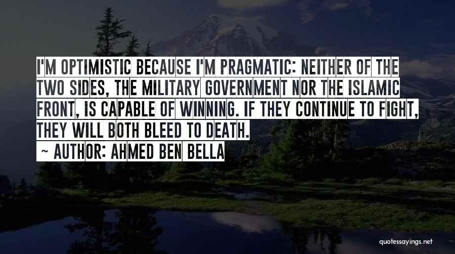 Islamic Death Quotes By Ahmed Ben Bella