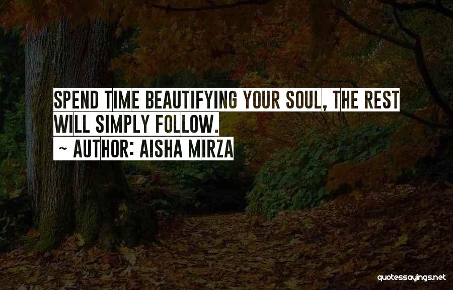 Islamic Faith Quotes By Aisha Mirza