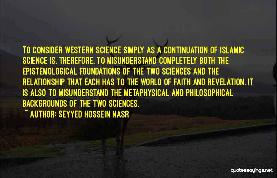 Islamic Faith Quotes By Seyyed Hossein Nasr