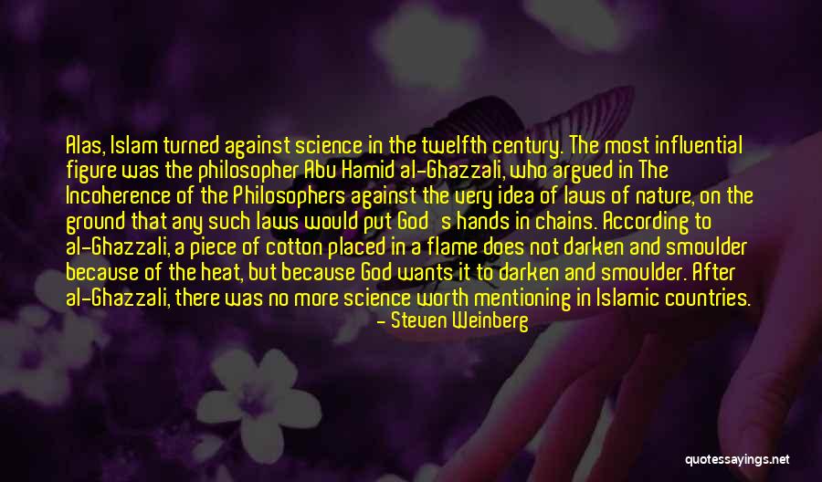 Islamic God Quotes By Steven Weinberg Islamic God Quotes By Steven Weinberg