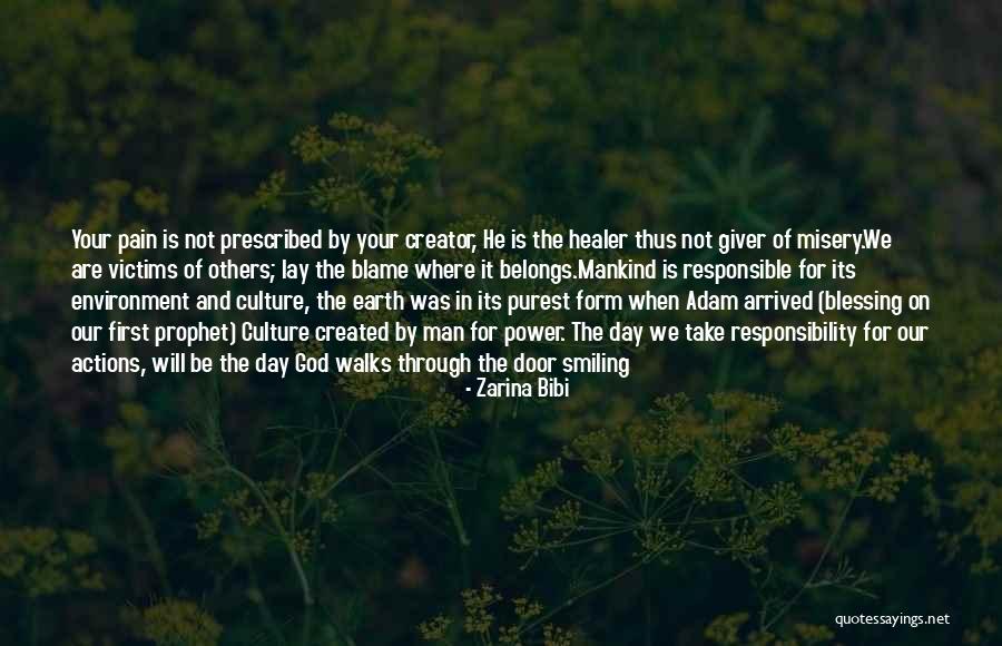 Islamic God Quotes By Zarina Bibi