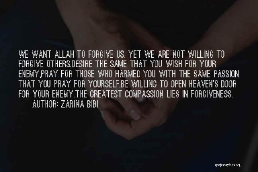 Islamic God Quotes By Zarina Bibi