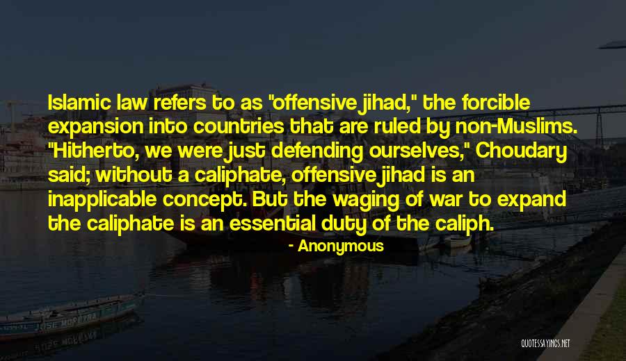 Islamic Jihad Quotes By Anonymous Islamic Jihad Quotes By Anonymous
