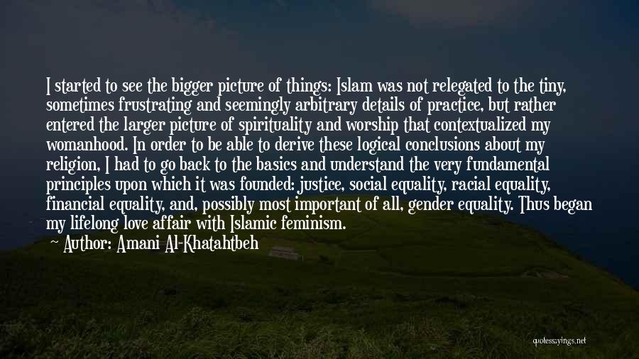 Islamic Love Quotes By Amani Al-Khatahtbeh