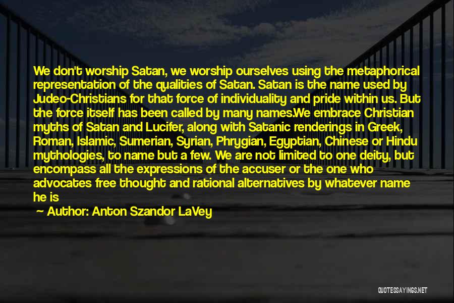 Islamic Religion Quotes By Anton Szandor LaVey